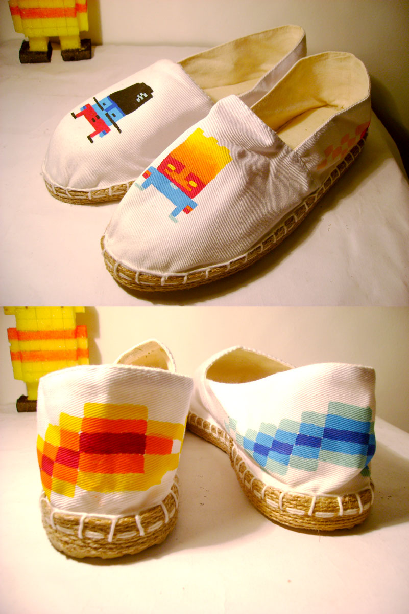 HAND PAINTED ESPADRILLES